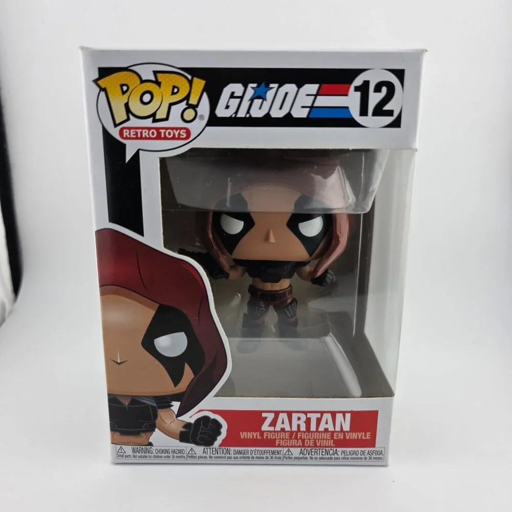 2020 Funko Pop! Retro Toys G.I. Joe #12 Zartan Collectible Vinyl Figure NEW